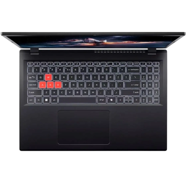 Ноутбук Acer Nitro Lite NL16-71G-57PK (Intel Core 5 220H/16" WUXGA/16Gb/512Gb SSD/NVIDIA GeForce RTX 3050 6Gb/DOS) Black - фото